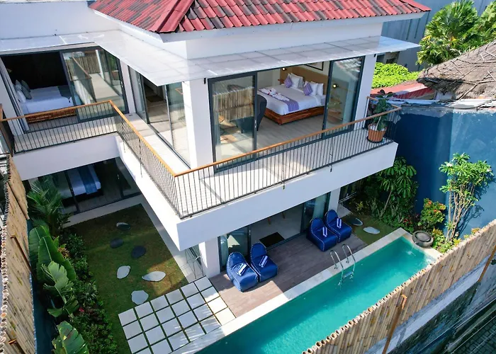 Twin Drupadi 8br By Exotic Bali スミニャック